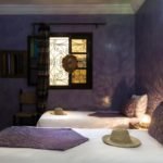 Elegant double room with Moroccan decor at Riad Dar Benbrahim